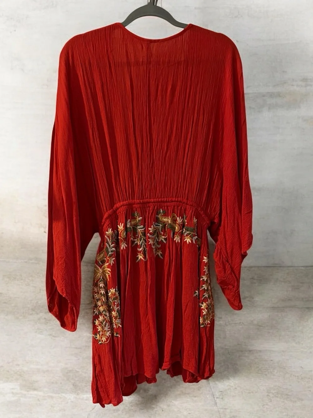 Free People PRETTY PINEAPPLE DRESS IN POPPY. Women’s Large